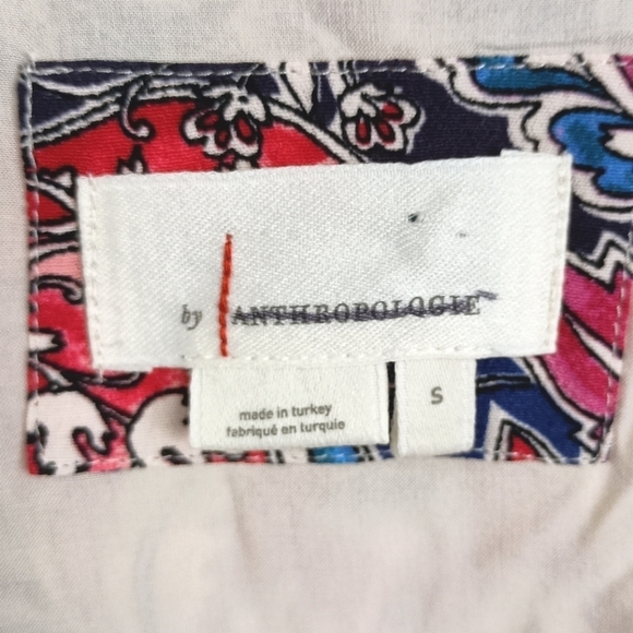 NEW Anthropology Spliced Tunic Dress Size Small - Picture 8 of 12